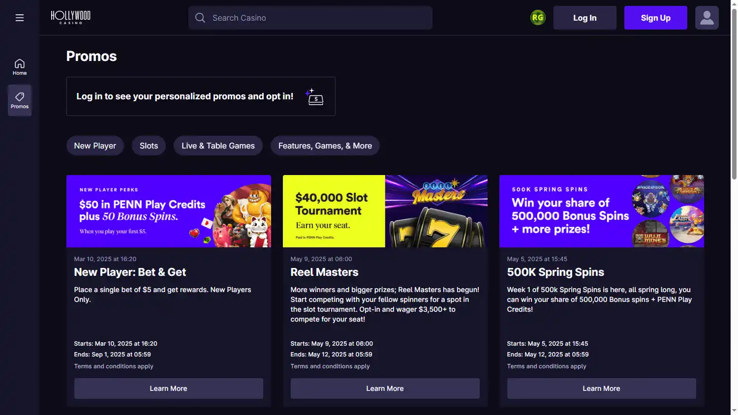 Hollywood Casino screenshot 3