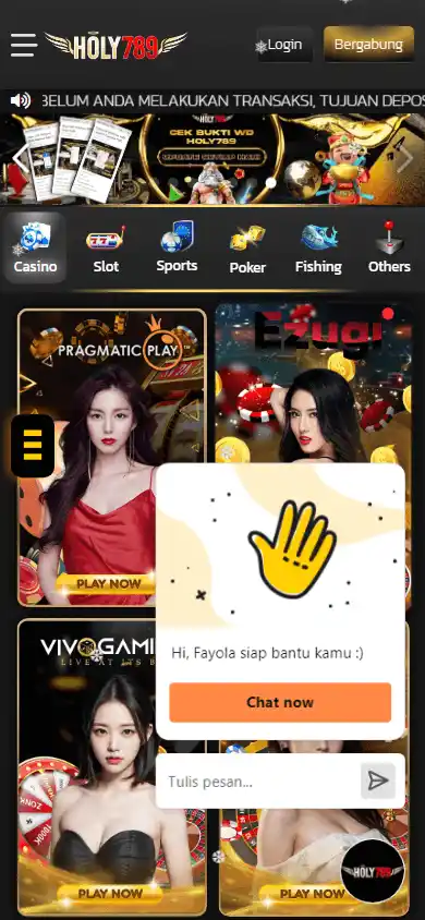 Holy789 Casino screenshot 3