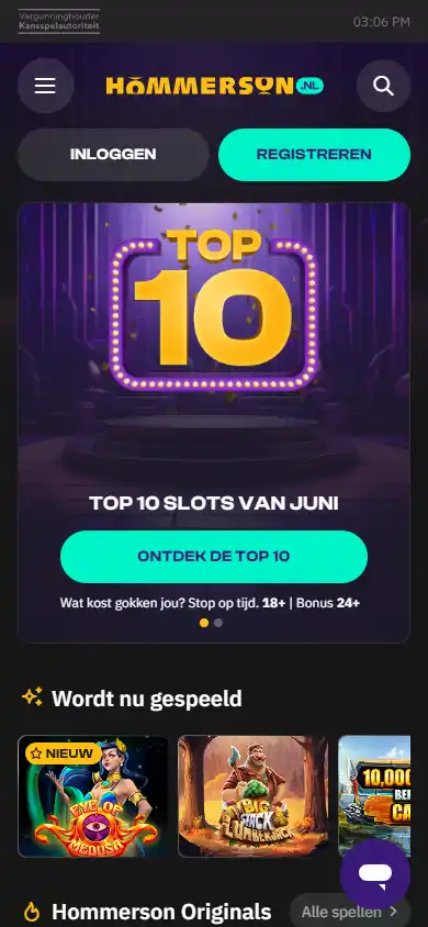 Hommerson Casino screenshot 5