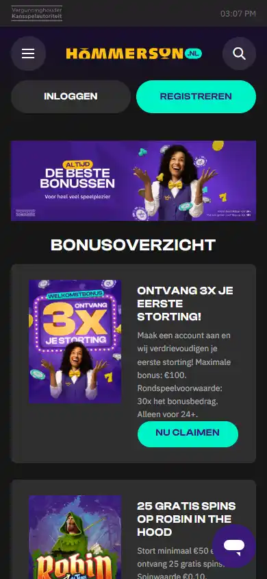 Hommerson Casino screenshot 6