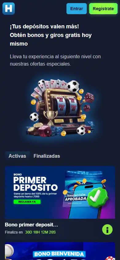 Hondubet Casino screenshot 6