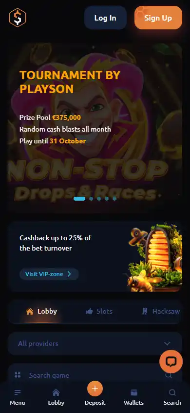 Honey Money Casino screenshot 4