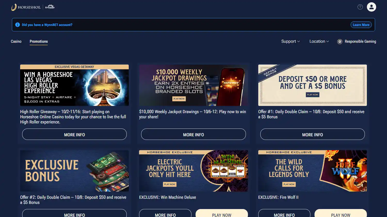 Horseshoe Casino screenshot 3