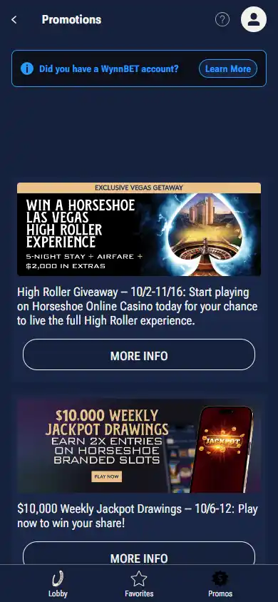 Horseshoe Casino screenshot 5