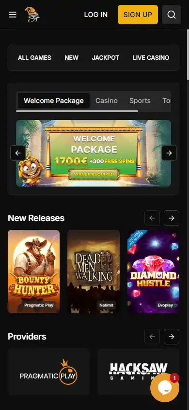 Horus Casino screenshot 5