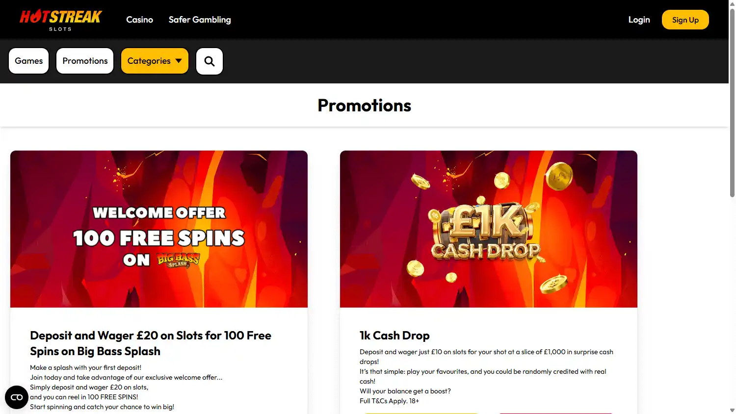 Hot Streak Casino screenshot 3