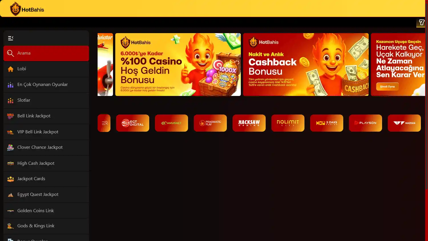 Hotbahis Casino screenshot 2