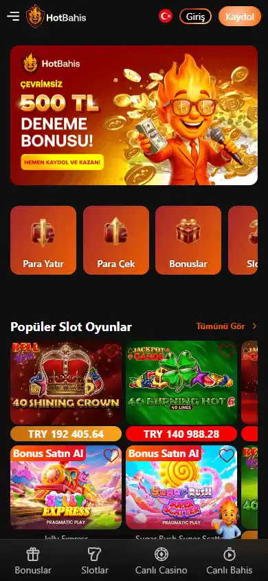 Hotbahis Casino screenshot 4