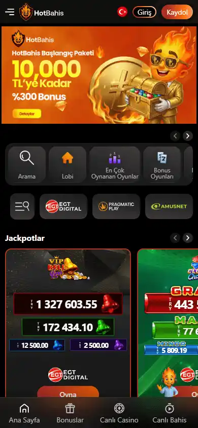 Hotbahis Casino screenshot 5