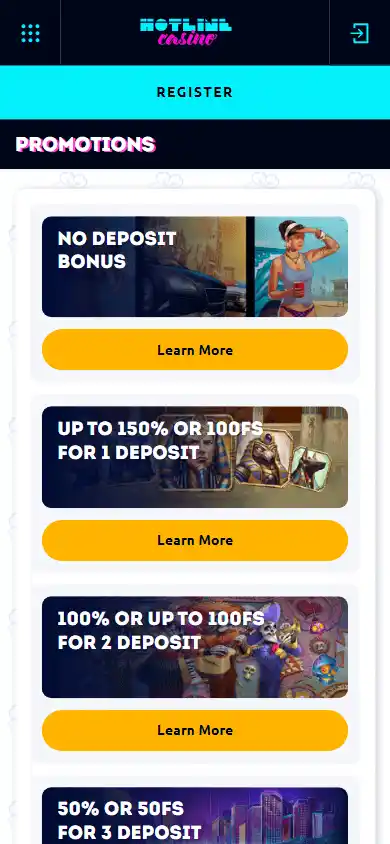 Hotline Casino screenshot 4
