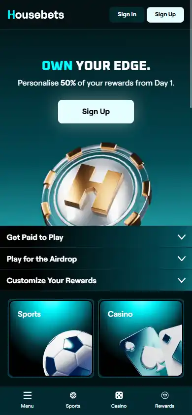 Housebets Casino screenshot 4