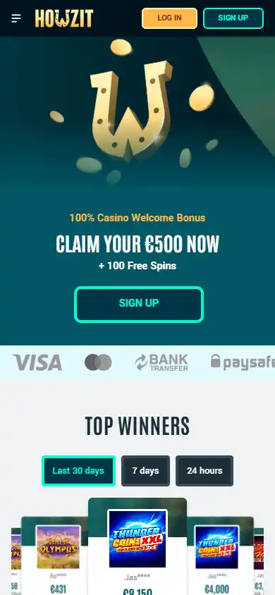 Howzit Casino screenshot 4