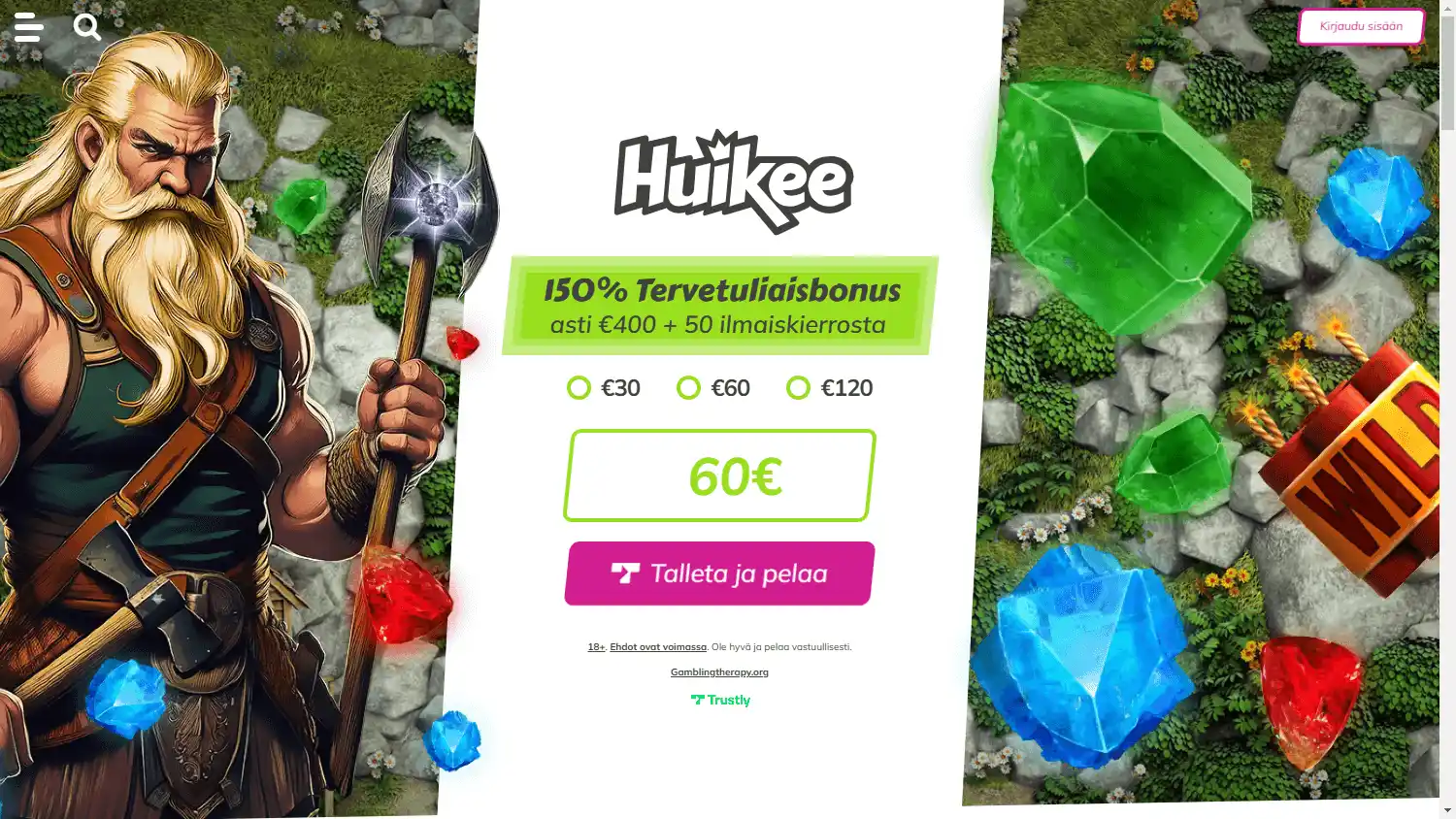 Huikee Casino screenshot 1