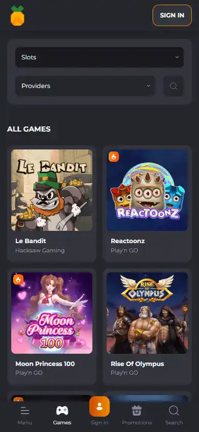Hupi Slots Casino screenshot 5
