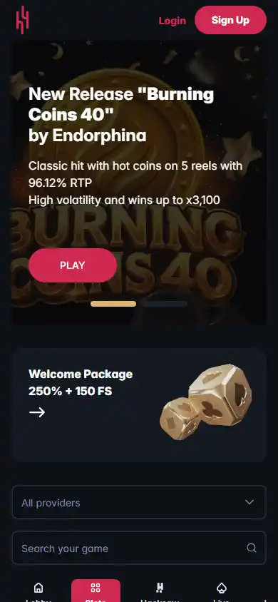 Hype Casino screenshot 5