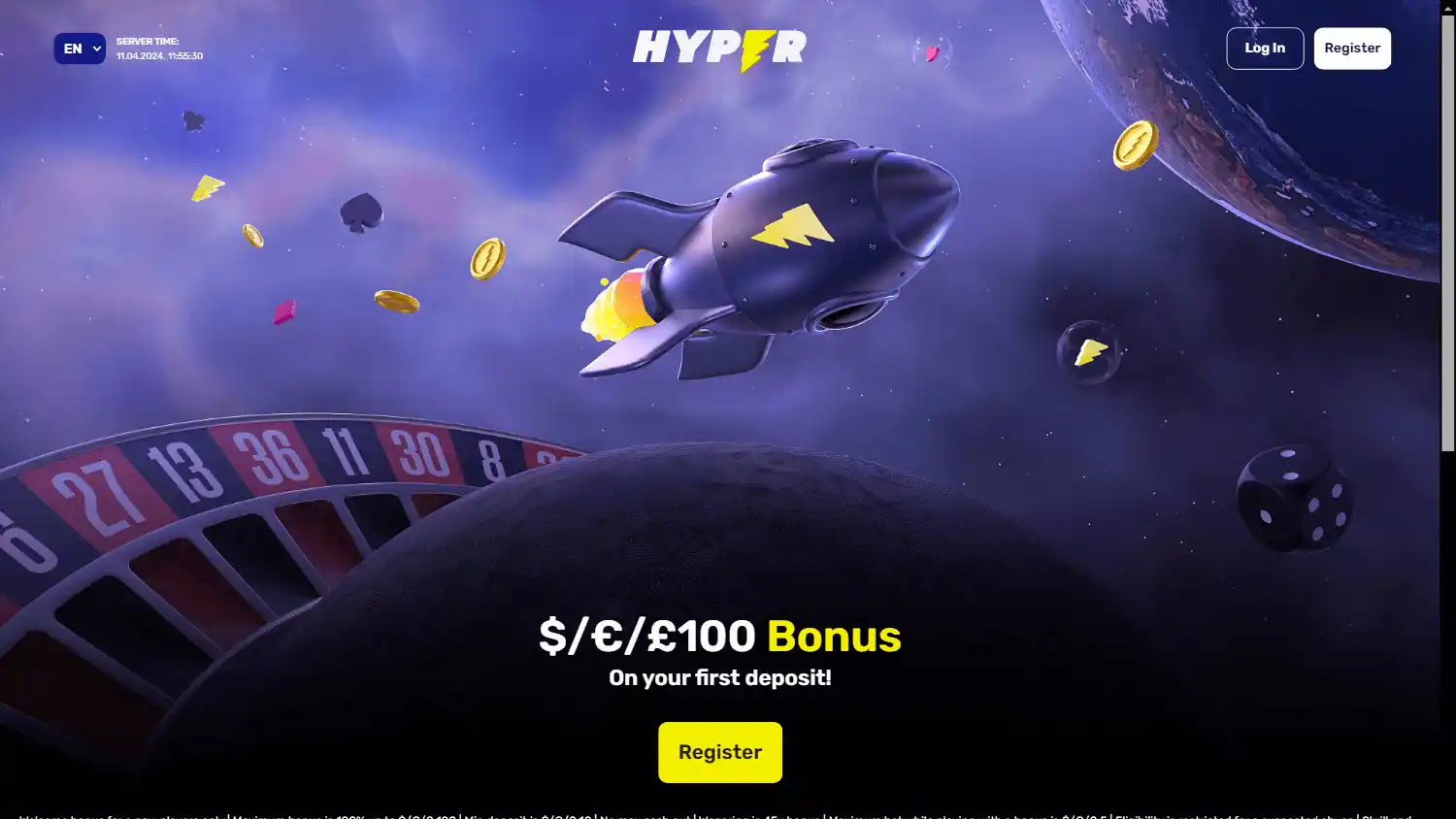 Hyper Casino screenshot 1