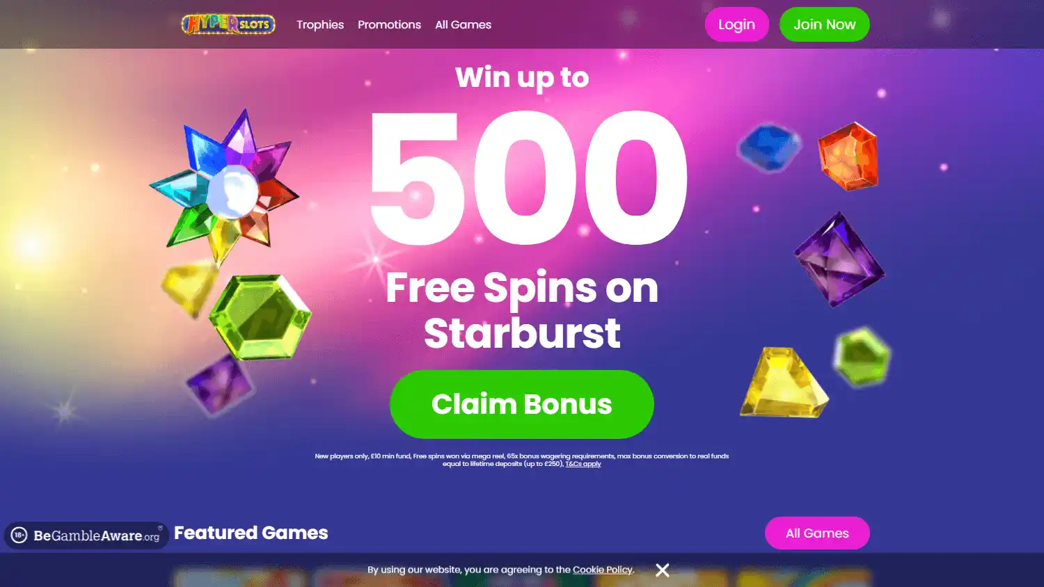 Hyper Slots Casino screenshot 1