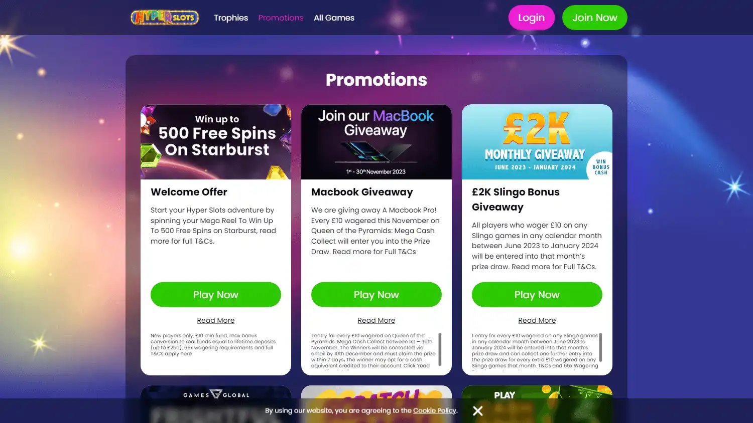 Hyper Slots Casino screenshot 3
