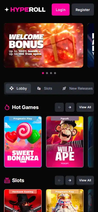 Hyperoll Casino screenshot 3