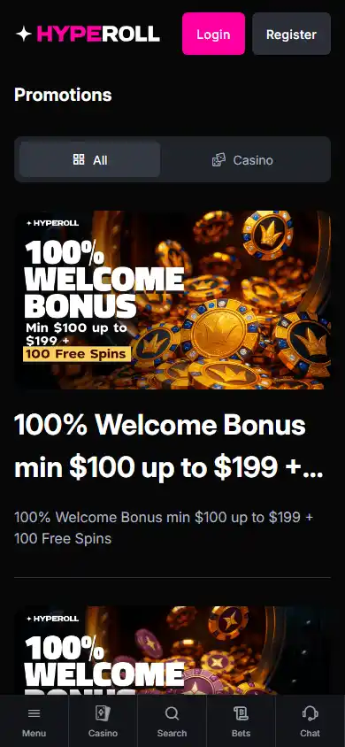 Hyperoll Casino screenshot 4