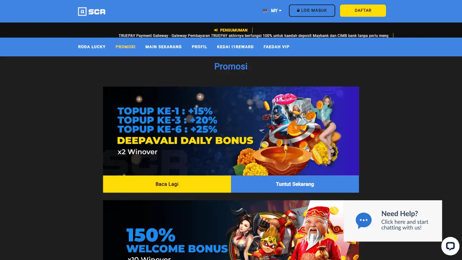 i1scr Casino screenshot 3