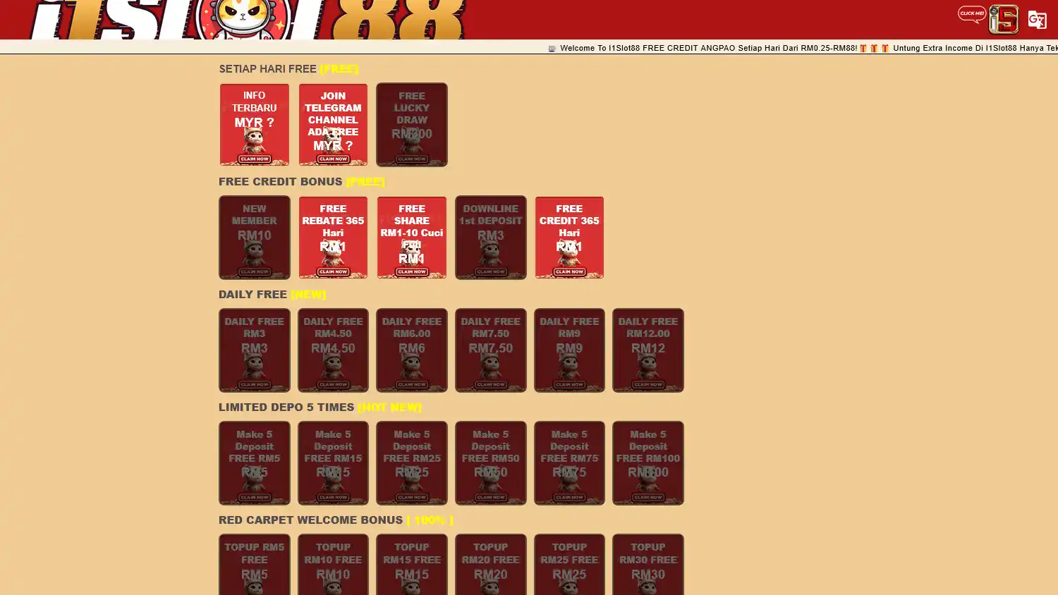 i1Slot88 Casino screenshot 2