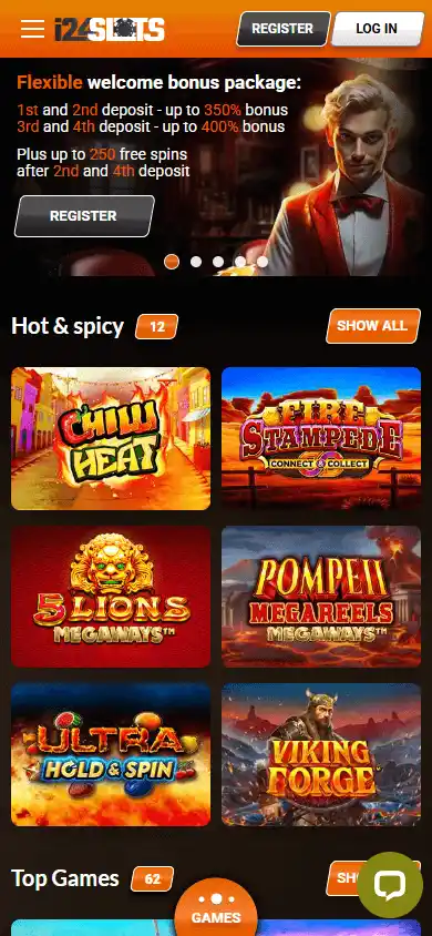 i24Slots Casino screenshot 4