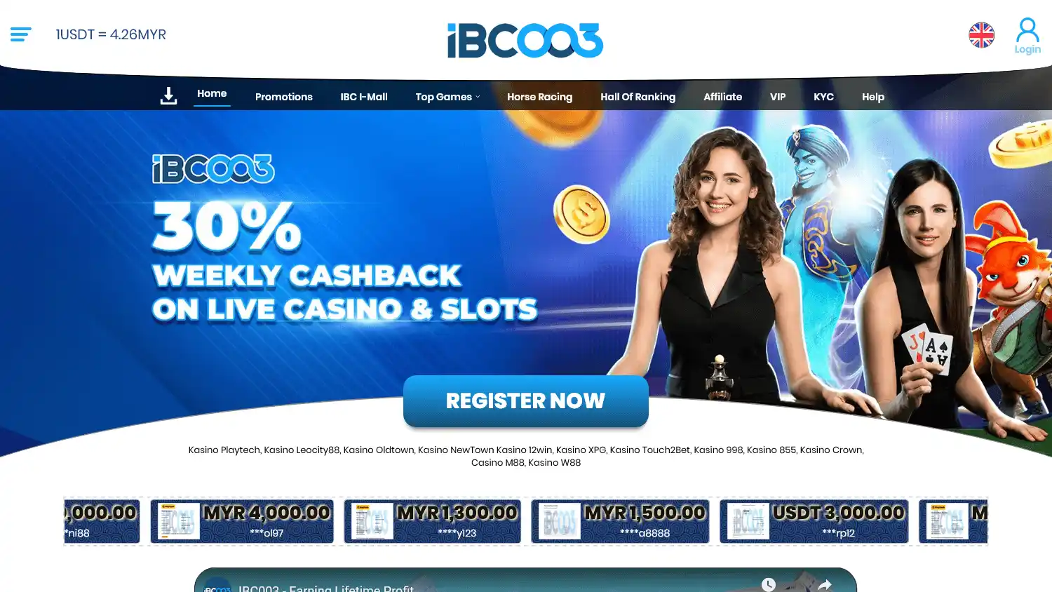 IBC003 Casino screenshot 1