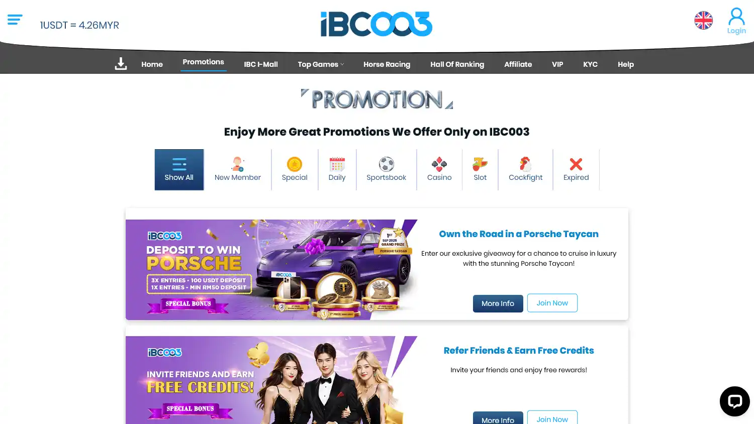 IBC003 Casino screenshot 3