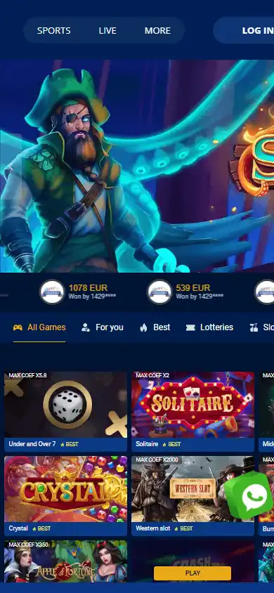 IBETIN Casino screenshot 5