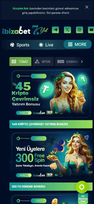 Ibizabet Casino screenshot 4
