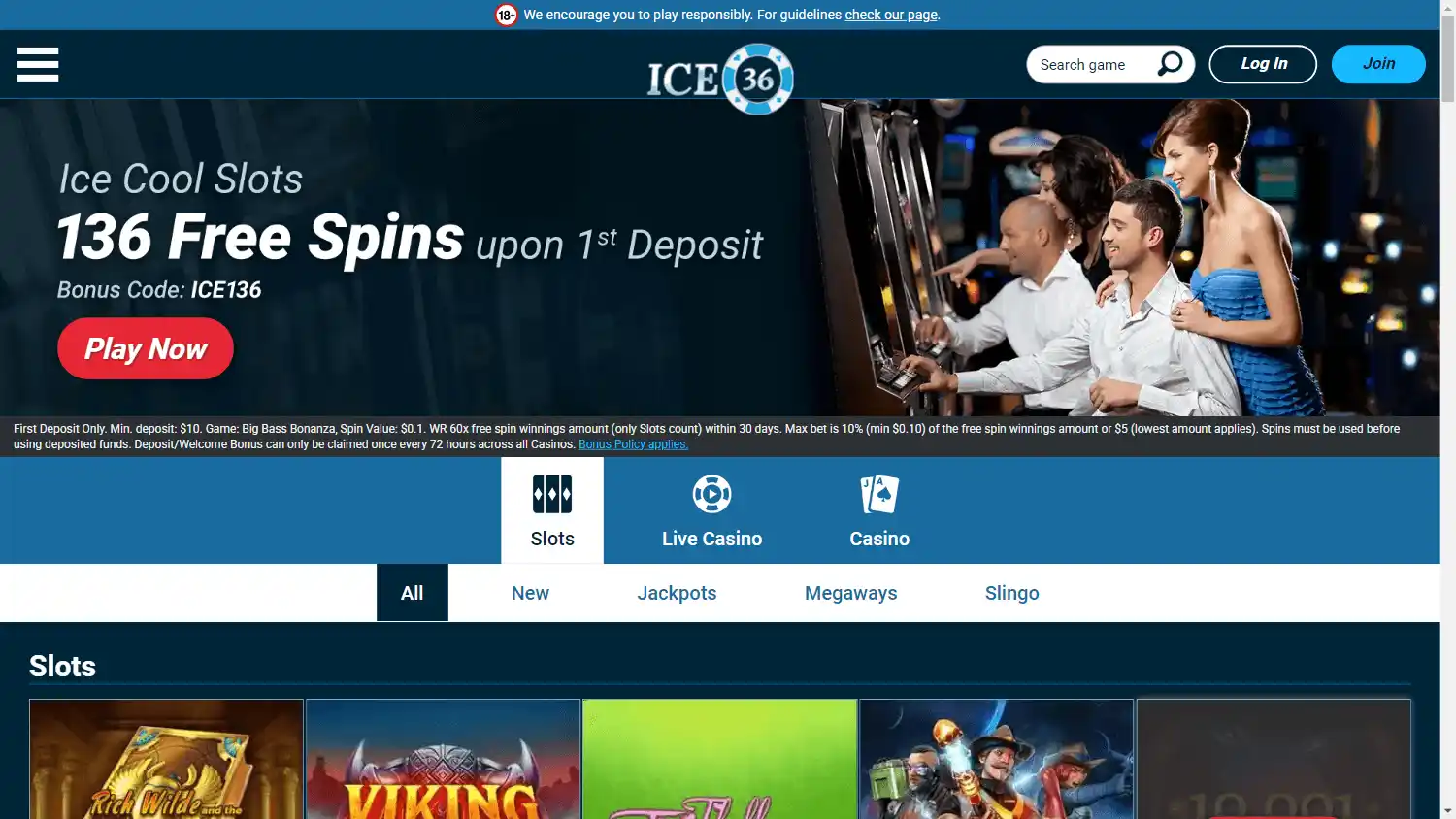 ICE36 Casino DE screenshot 3