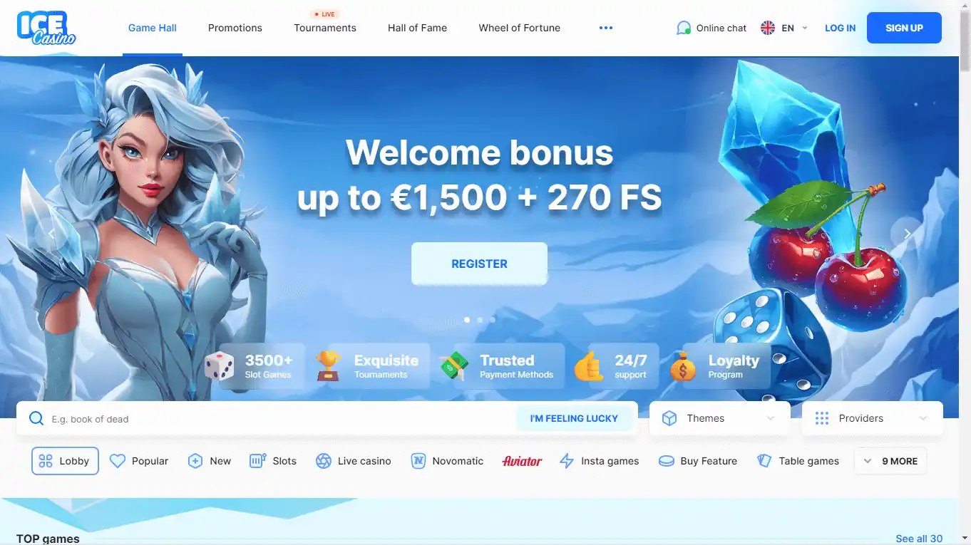 IceCasino screenshot 1