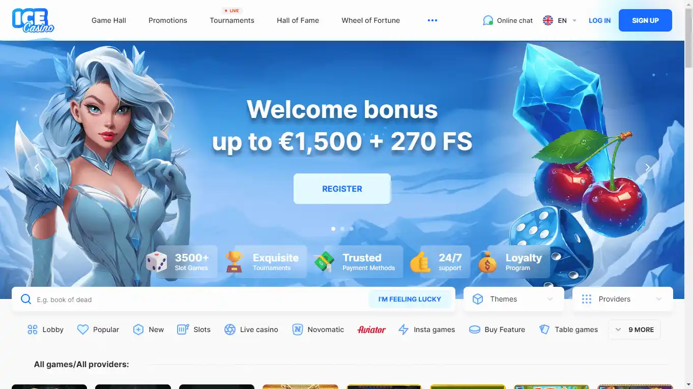 IceCasino screenshot 2