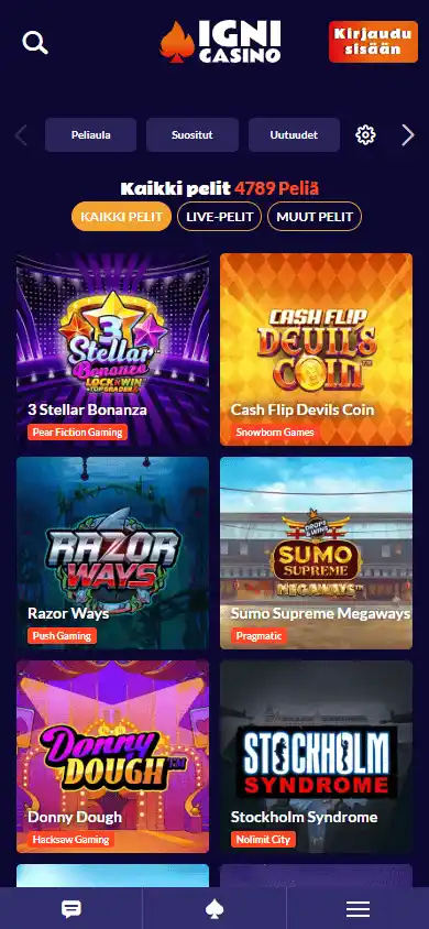 Igni Casino screenshot 5