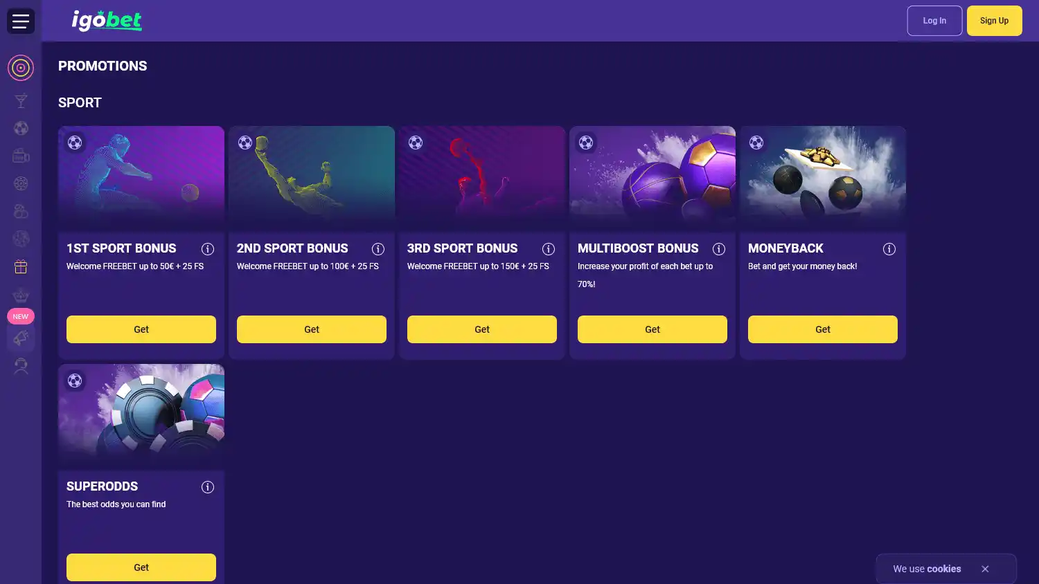 Igo.bet Casino screenshot 3