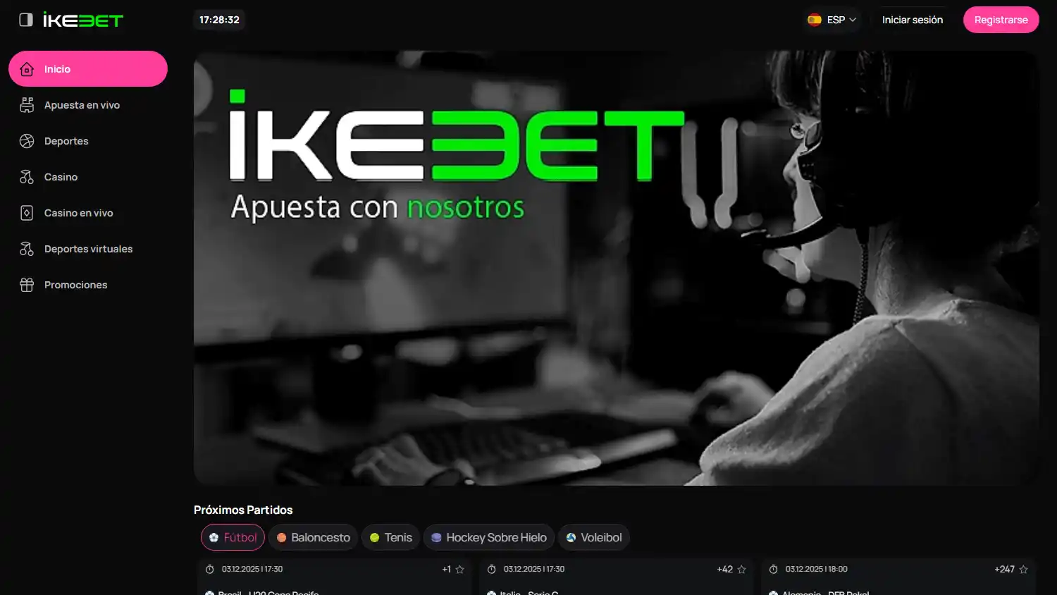 Ikebet Casino screenshot 1