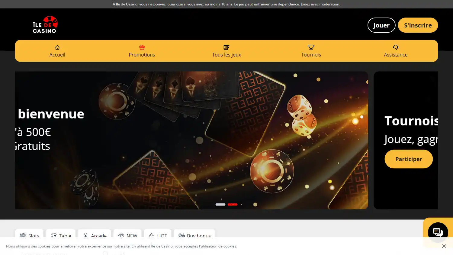 Ile de Casino screenshot 2
