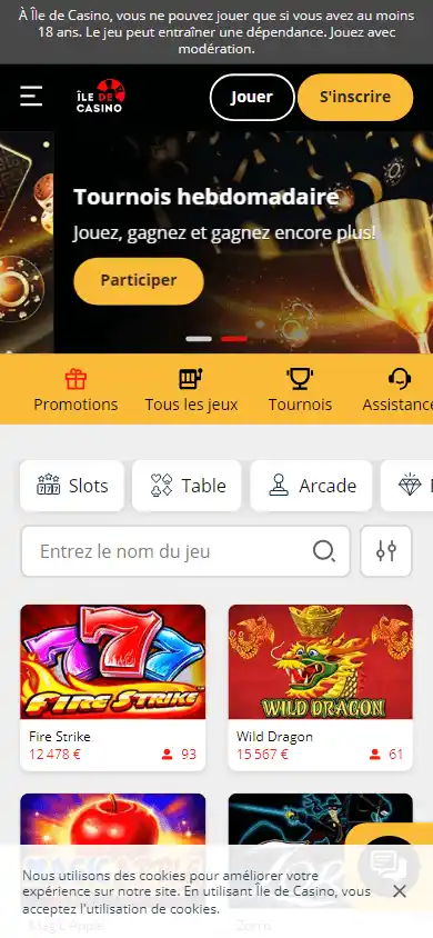 Ile de Casino screenshot 5