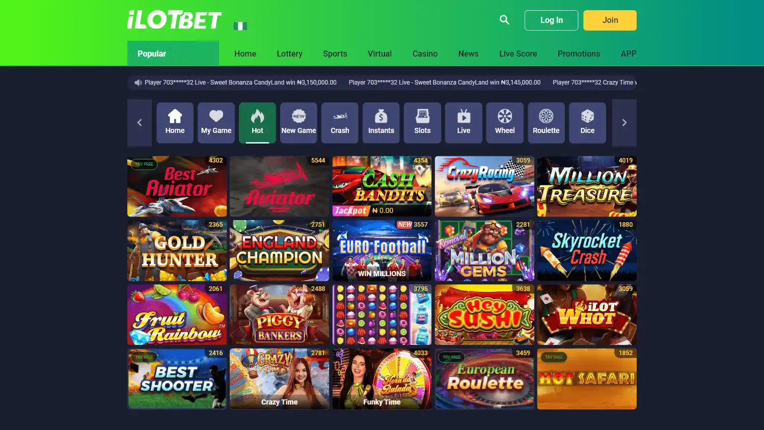 iLOTBet Casino screenshot 2