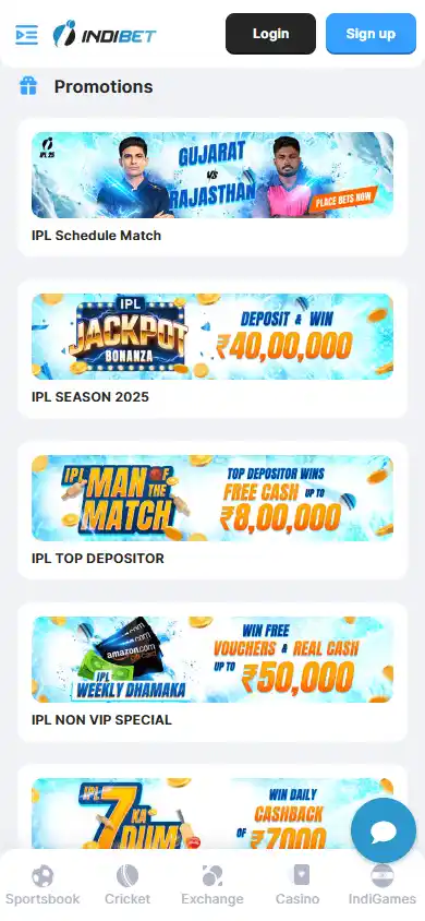 Indibet Casino screenshot 6