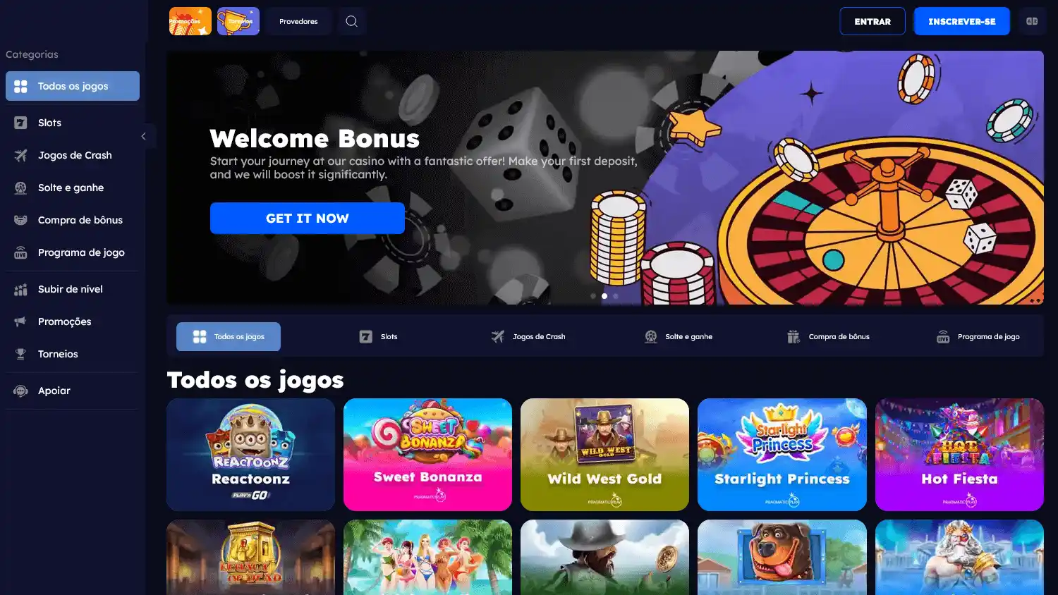 IndoJack128 Casino screenshot 1