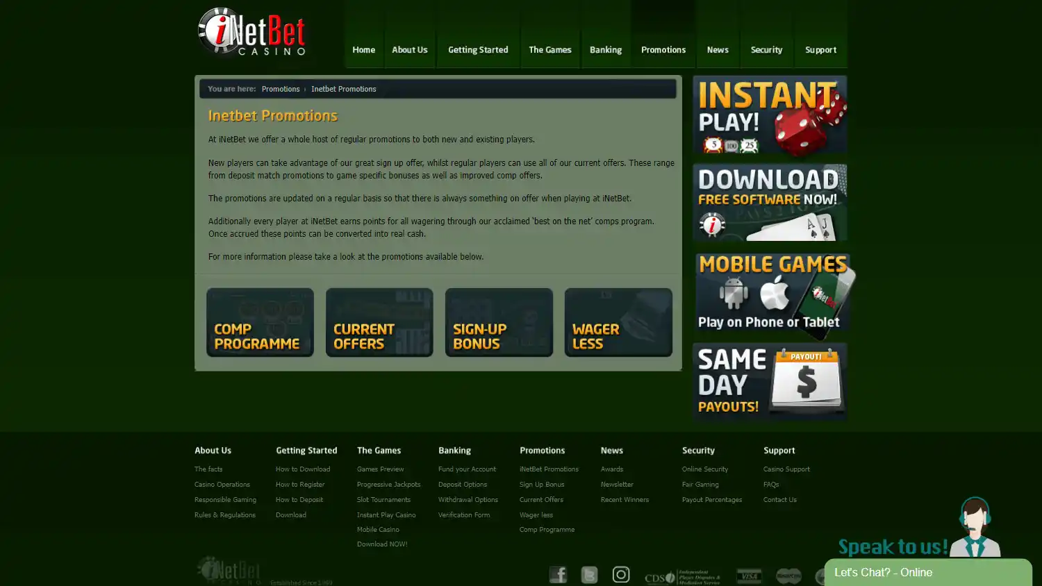 iNetBet Casino screenshot 3