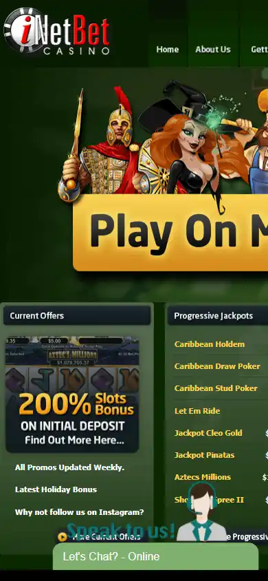 iNetBet Casino screenshot 4