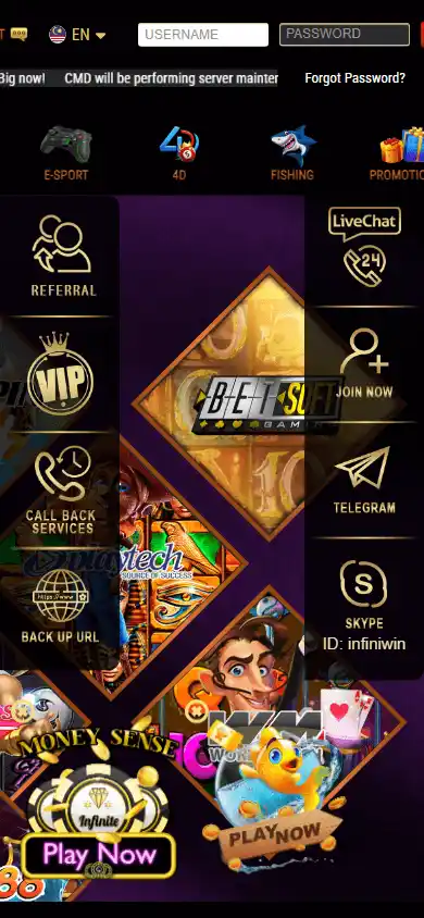 Infiniwin Casino screenshot 5