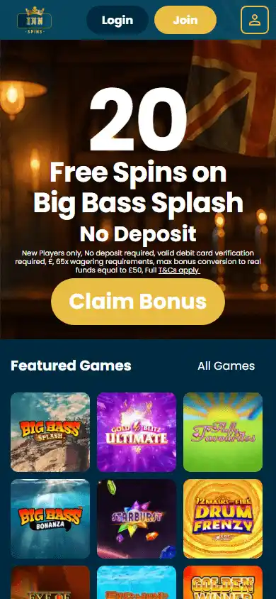 Inn Spins Casino screenshot 4