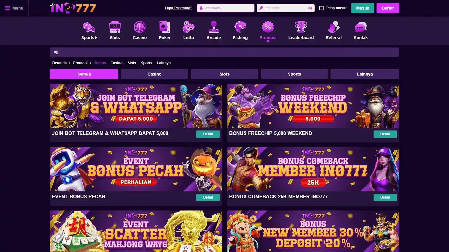 INO777 Casino screenshot 3