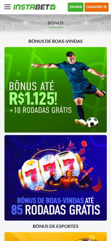 Instabet Casino screenshot 3