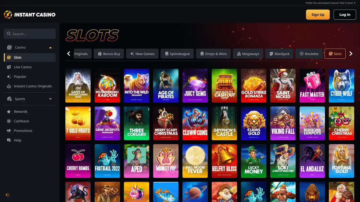 Instant Casino screenshot 2
