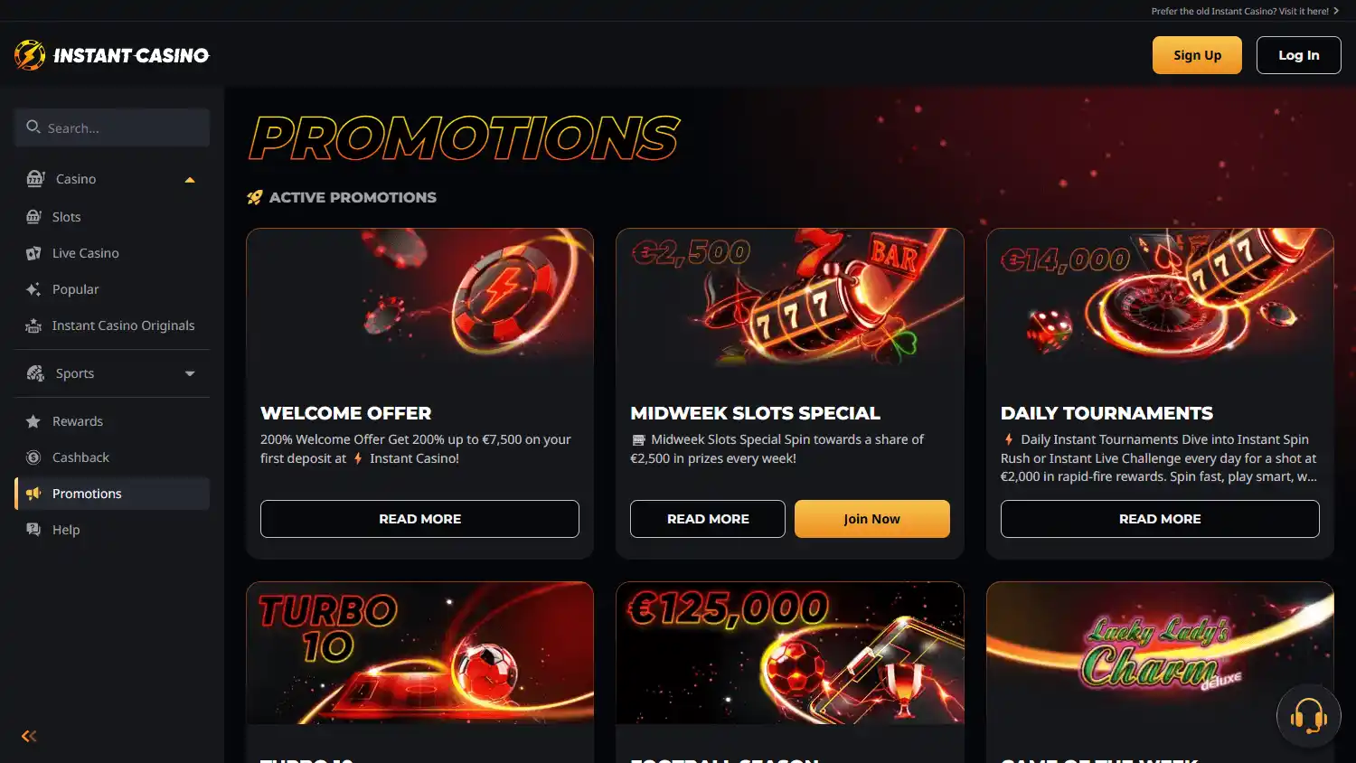 Instant Casino screenshot 3